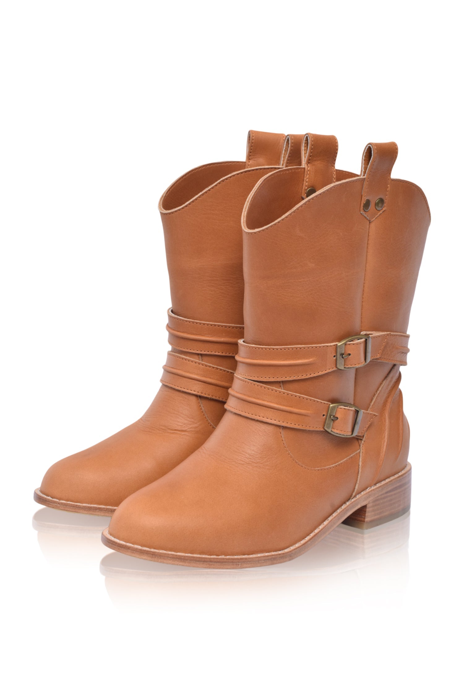 Barcelona Leather Boots-6